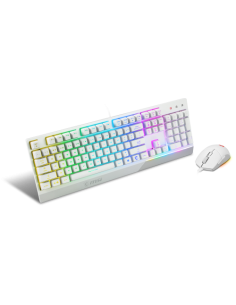 TECLADO + RATON MSI VIGOR GK30 COMBO WHITE ES