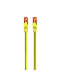 EWENT CABLE DE RED LATIGUILLO RJ45 CAT.6 U/UTP 1M AMARILLO