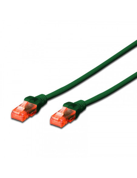 EWENT CABLE DE RED LATIGUILLO RJ45 CAT.6 U/UTP 2M VERDE EWENT CABLE DE RED LATIGUILLO RJ45 CAT.6 U/UTP 2M VERDE