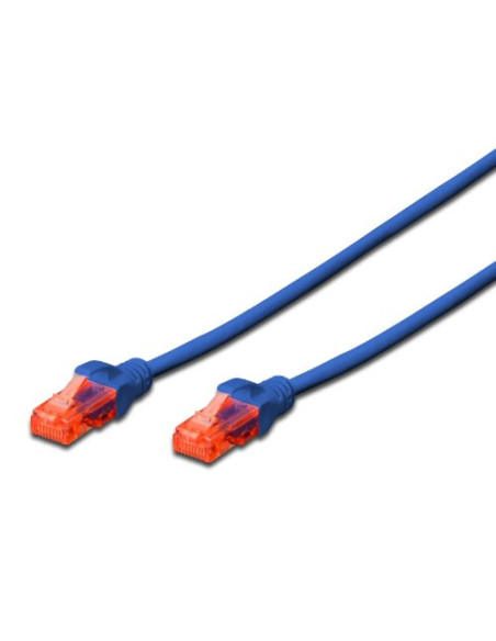 EWENT CABLE DE RED LATIGUILLO RJ45 CAT.6 U/UTP 5M AZUL