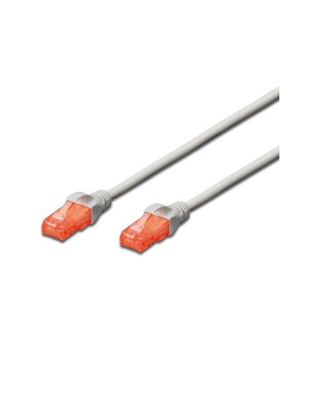 EWENT CABLE DE RED LATIGUILLO RJ45 CAT 6 U/UTP 10m GRIS