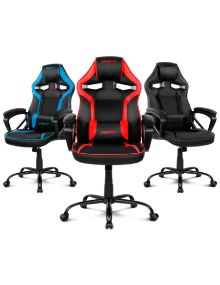 DRIFT SILLA GAMINGDR50 NEGRO/ROJO (DR50BR)