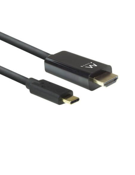 EWENT CABLE DE CONVERSION USB-C a HDMI MACHO 4K/60HZ de 2m EWENT CABLE DE CONVERSION USB-C a HDMI MACHO 4K/60HZ de 2m