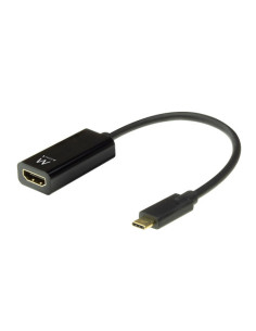 EWENT CONVERSOR USB-C a HDMI HEMBRA 4K/30Hz