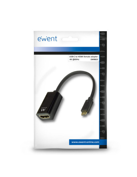 EWENT CONVERSOR USB-C a HDMI HEMBRA 4K/30Hz