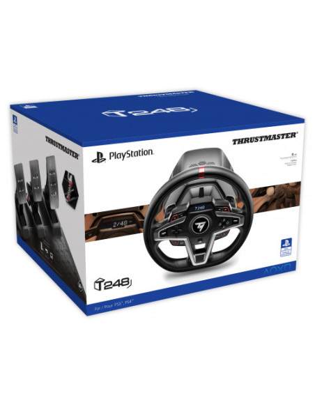 THRUSTMASTER VOLANTE + PEDALES T248 PARA PS5 / PS4 / PC