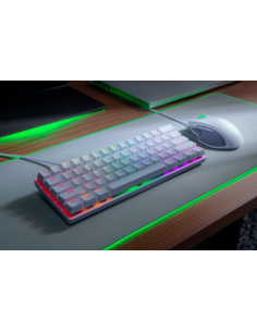 TECLADO RAZER HUNTSMAN MINI MERCURY RED SWICTH (USA) (RZ03-03390400-R3M1) 2