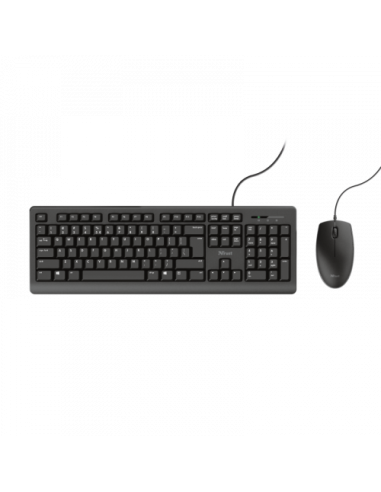 TRUST PACK TECLADO Y RATÓN CON CABLE TKM-250