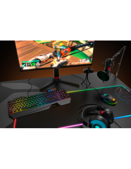 KROM WEBCAM KAM. FULL HD 1080P. MICROFONO. TRIPODE