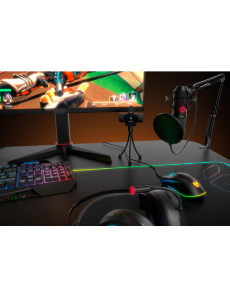 KROM WEBCAM KAM. FULL HD 1080P. MICROFONO. TRIPODE