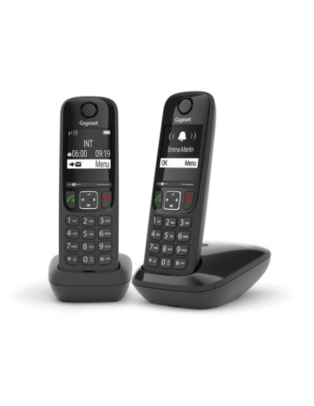 SIEMENS -GIGASET AS690 DUO BLACK (L36852-H2816-D201) SIEMENS -GIGASET AS690 DUO BLACK (L36852-H2816-D201)