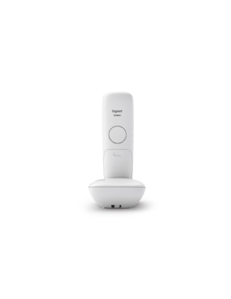 SIEMENS -GIGASET TELEFONO FIJO INALAMBRICO E290 DUO TECLAS GRANDES Y PANTALLA DE ALTA VISIBILIDAD 150 CONTACTOS BLANCO