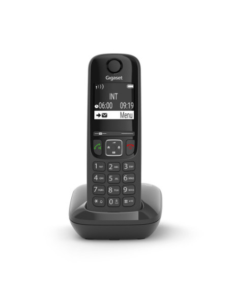 SIEMENS -GIGASET TELEFONO INALAMBRICO AS690 NEGRO SIEMENS -GIGASET TELEFONO INALAMBRICO AS690 NEGRO