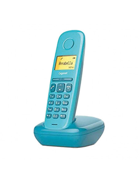 SIEMENS -GIGASET TELEFONO FIJO INALAMBRICO A170 AZUL (S30852-H2802-D205) SIEMENS -GIGASET TELEFONO FIJO INALAMBRICO A170 AZUL (S30852-H2802-D205)