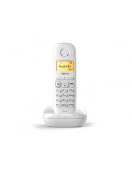 SIEMENS -GIGASET TELEFONO FIJO INALAMBRICO A270 BLANCO (S30852-H2812-D202) SIEMENS -GIGASET TELEFONO FIJO INALAMBRICO A270 BLANCO (S30852-H2812-D202)