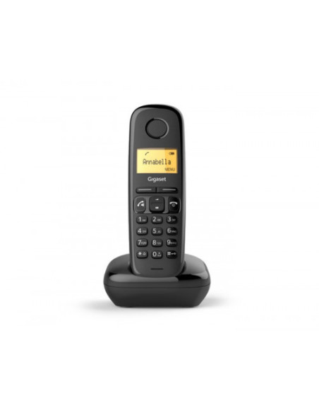 SIEMENS -GIGASET TELEFONO FIJO INALAMBRICO A270 NEGRO S30852-H2812-D201 SIEMENS -GIGASET TELEFONO FIJO INALAMBRICO A270 NEGRO S30852-H2812-D201