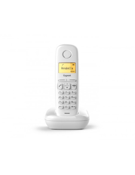 SIEMENS -GIGASET TELEFONO FIJO INALAMBRICO A170 BLANCO S30852-H2802-D202 SIEMENS -GIGASET TELEFONO FIJO INALAMBRICO A170 BLANCO S30852-H2802-D202
