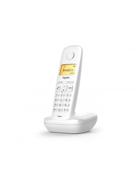 SIEMENS -GIGASET TELEFONO FIJO INALAMBRICO A170 BLANCO S30852-H2802-D202