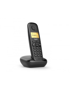 SIEMENS -GIGASET TELEFONO FIJO INALAMBRICO A170 NEGRO (S30852-H2802-D201)
