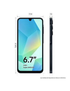 SAMSUNG SMARTPHONE A16 128GB BLACK