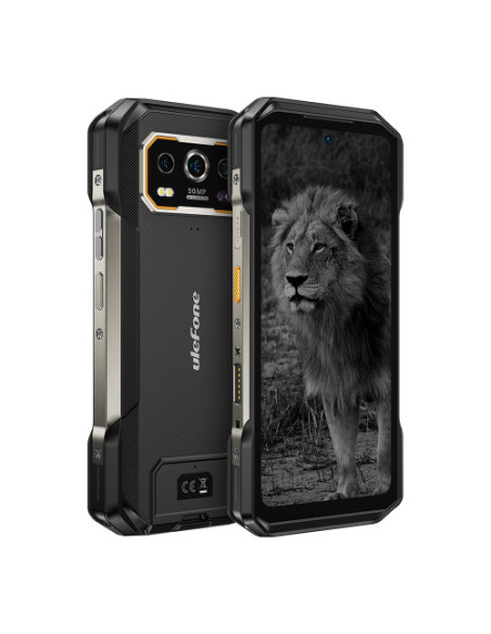 ULEFONE SMARTPHONE RUGERIZADO 5G TÉRMICO ARMOR 27 PRO. 6.78" FHD+ 120HZ. 12GB RAM. 256GB. MTK DIMENSITY 6300 5G. 10600 MAH. NEGR