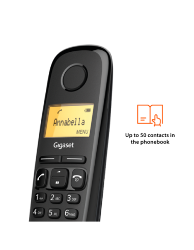 (D)GIGASET A180 NEGRO