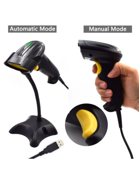 EWENT LECTOR DE CODIGOS DE BARRA USB, LASER EWENT 3400