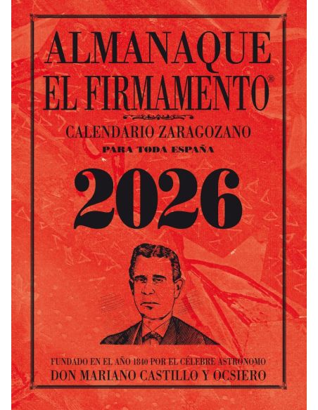 ALMANAQUE ZARAGOZANO EL FIRMAMENTO 2026 