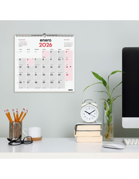 CALENDARIO FINOCAM 2026 PARED ESCRIBIR L 34X32CM