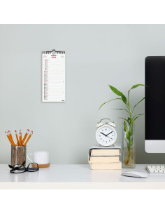 CALENDARIO FINOCAM 2026 PARED ESCRIBIR LARGO S 11X23.5CM