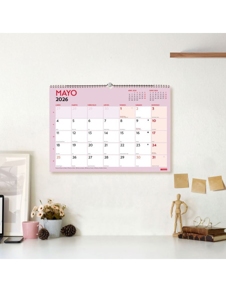 CALENDARIO FINOCAM 2026 PARED GRAFIK ESCRIBIR A3 42X30CM
