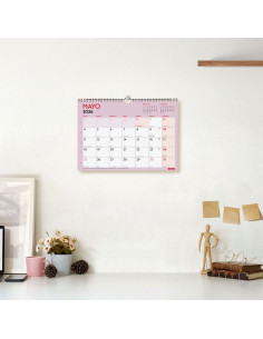 CALENDARIO FINOCAM 2026 PARED GRAFIK ESCRIBIR A4 30X21CM