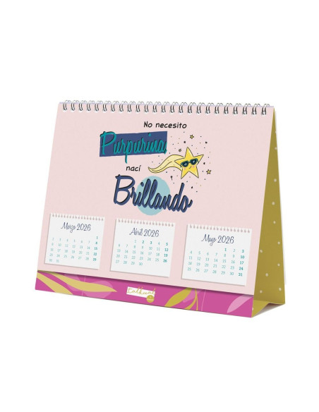 CALENDARIO FINOCAM 2026 SOBREMESA TALKUAL ESCRIBIR 21X15CM