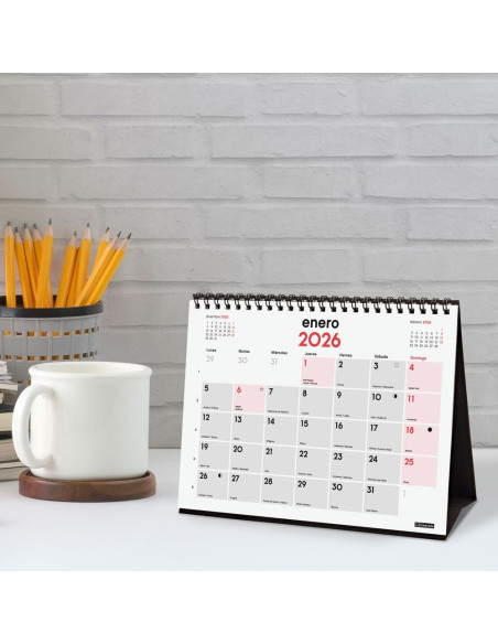 CALENDARIO FINOCAM 2026 SOBREMESA ESCRIBIR S 21X15CM