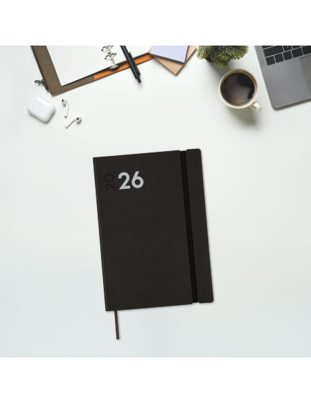 AGENDA ANUAL FINOCAM 2026 MARA Y10 SEMANA VISTA HORIZONTAL NEGRO