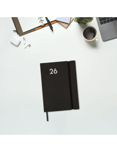 AGENDA ANUAL FINOCAM 2026 MARA Y4 DÍA PÁGINA NEGRO