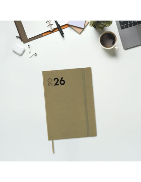 AGENDA ANUAL FINOCAM 2026 MARA Y10 DÍA PÁGINA VERDE