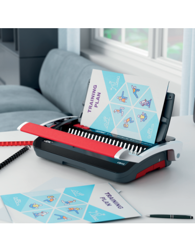 ENCUADERNADORA CANUTILLO CB15 COLOR NEGRO /...