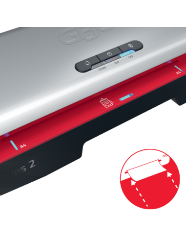 PLASTIFICADORA MODELO 250 DIN A4 COLOR PLATA...