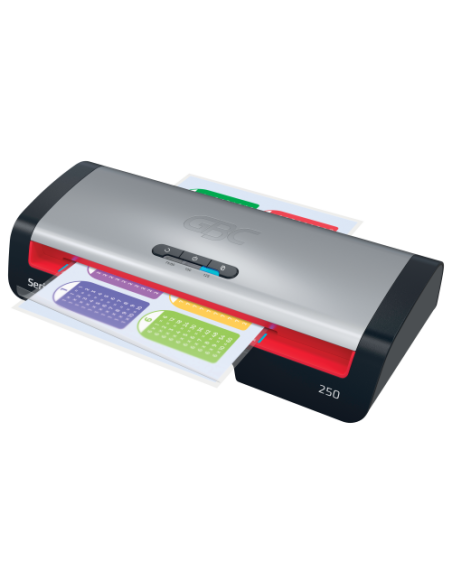 PLASTIFICADORA MODELO 250 DIN A4 COLOR PLATA GBC 4410070EU