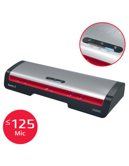 PLASTIFICADORA MODELO 250HS DIN A3 COLOR PLATA GBC 4410071EU