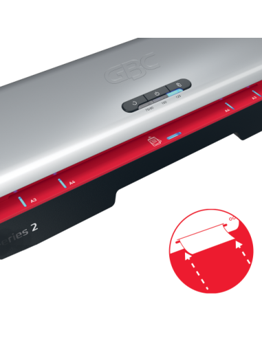 PLASTIFICADORA MODELO 250HS DIN A3 COLOR PLATA...