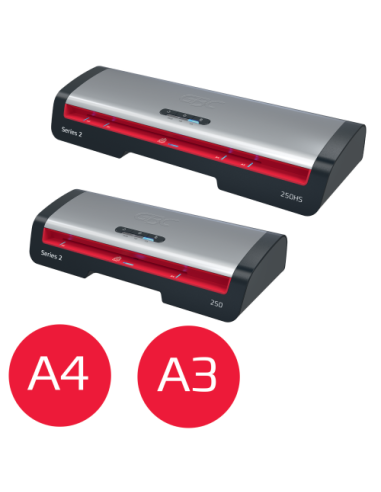 PLASTIFICADORA MODELO 250HS DIN A3 COLOR PLATA...