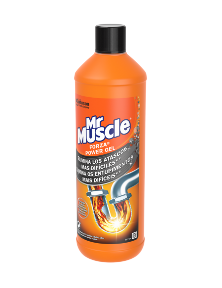BOTE DESATASCADOR EN BOTELLA MUSCLE FORZA GEL 1 LITRO SC JOHNSON J338967