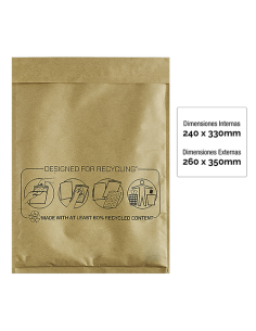 PACK 10 BOLSAS BURBUJA BB-17 240X340 BANKERS BOX 7375701 2