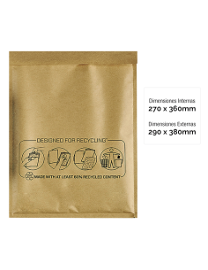 PACK 10 BOLSAS BURBUJA BB-18 270X360 BANKERS BOX 7375801 2