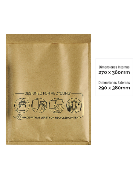 PACK 10 BOLSAS BURBUJA BB-18 270X360 BANKERS BOX 7375801