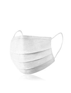 CAJA 10 MASCARILLAS INFANTIL TRIPLE CAPA COLOR BLANCO...