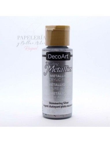 Pintura Acrílica Metalizada a base de agua - 60 ml