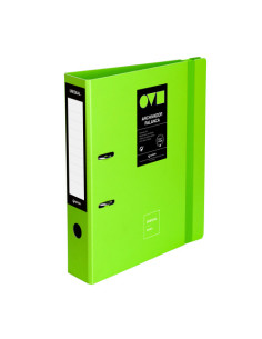 ARCHIVADOR A4 65MM EN POLYFOAM UNEQUAL MINIMAL VERDE...